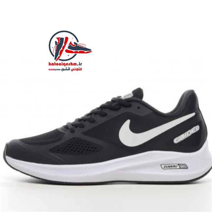 کتونی رانینگ نایک ایر زوم گاید وین فلو (NIKE AIR ZOOM WINFLO 7X) رنگ مشکی سفید